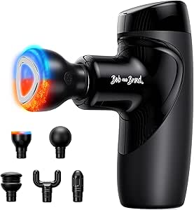 BOB AND BRAD Pistole de Massage avec Thérapie par la Chaleur