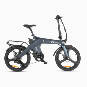 Vélo électrique DYU T1 avec design moderne, moteur performant, batterie intégrée et cadre léger, parfait pour les déplacements urbains