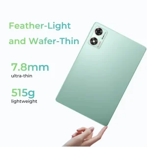 Tablette Oukitel TO8 avec écran tactile couleur, design fin et moderne, idéale pour multimédia et navigation