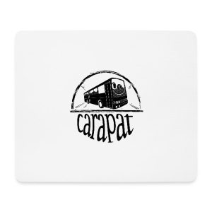 Tapis de souris blanc logo carapat